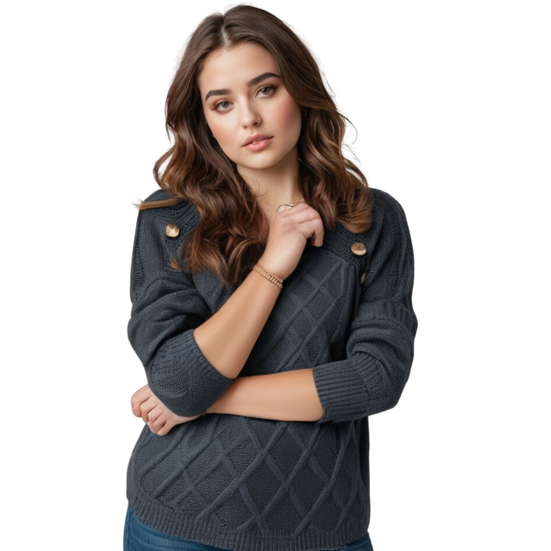 Elise Cable Sweater – Een trui vol samen geweven warmte! - Modenta