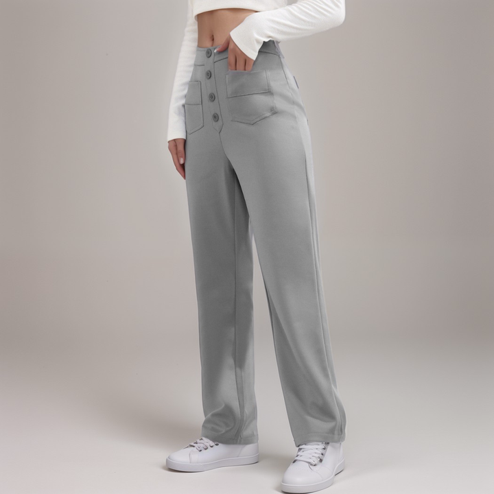 Elsa | Trendy Hoge Taille Sculpt Broek