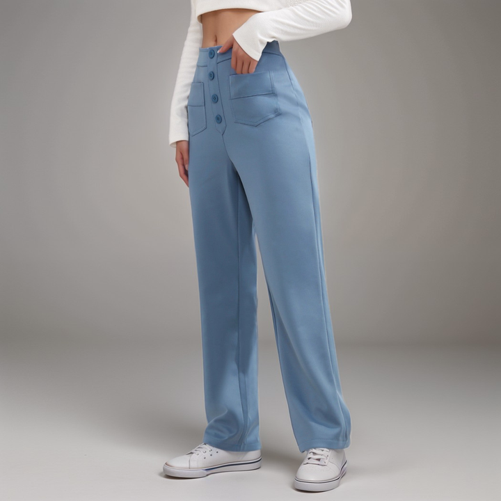 Elsa | Trendy Hoge Taille Sculpt Broek