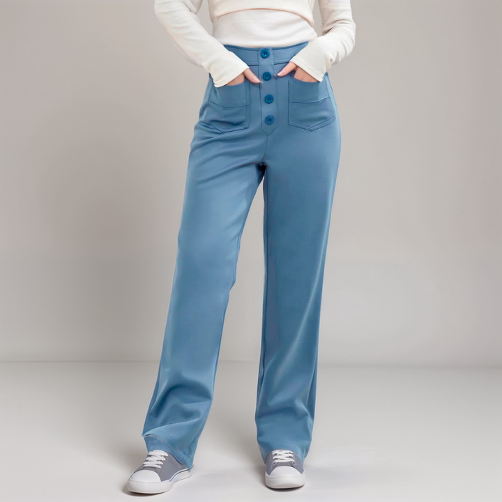 Elsa | Trendy Hoge Taille Sculpt Broek