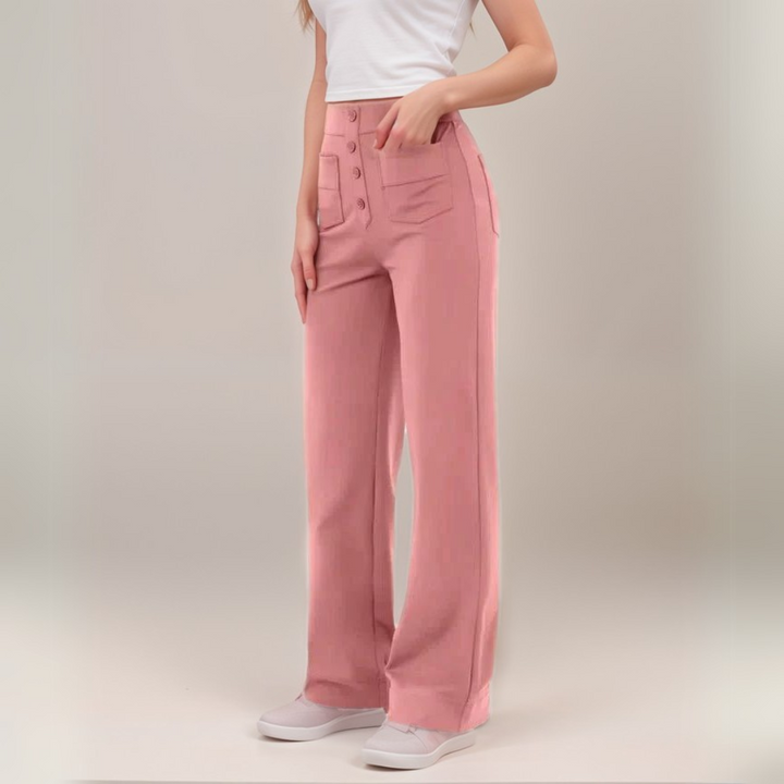 Elsa | Trendy Hoge Taille Sculpt Broek