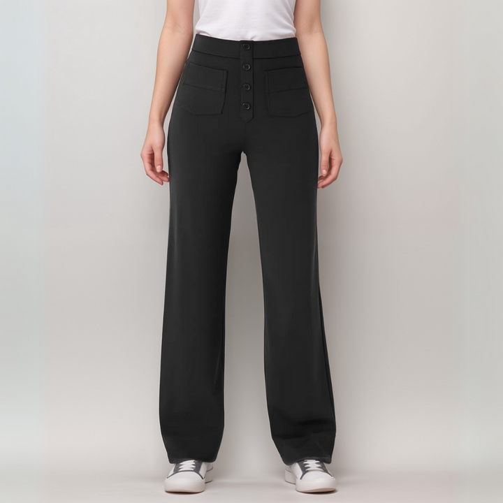 Elsa | Trendy Hoge Taille Sculpt Broek