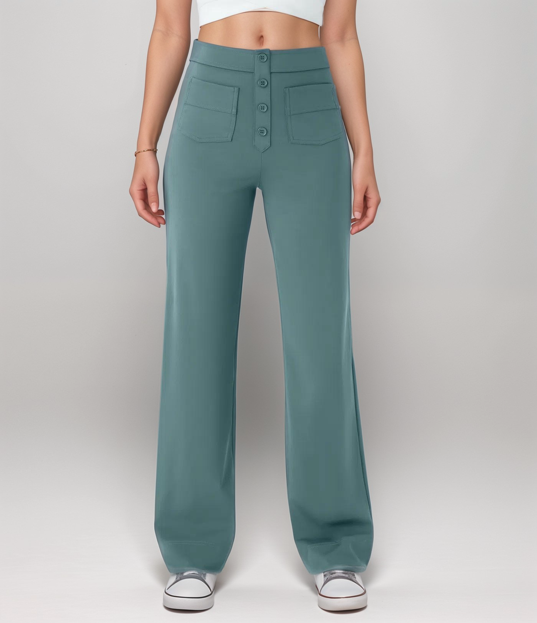 Elsa | Trendy Hoge Taille Sculpt Broek