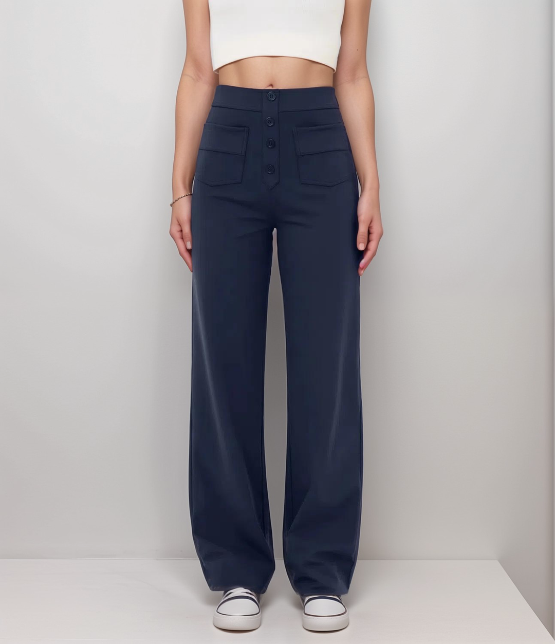 Elsa | Trendy Hoge Taille Sculpt Broek