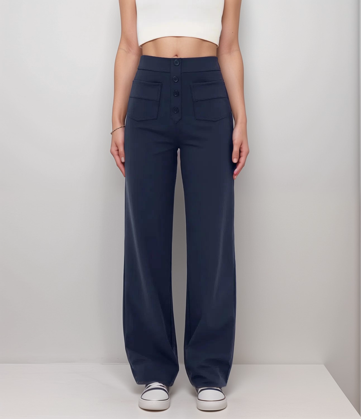 Elsa | Trendy Hoge Taille Sculpt Broek