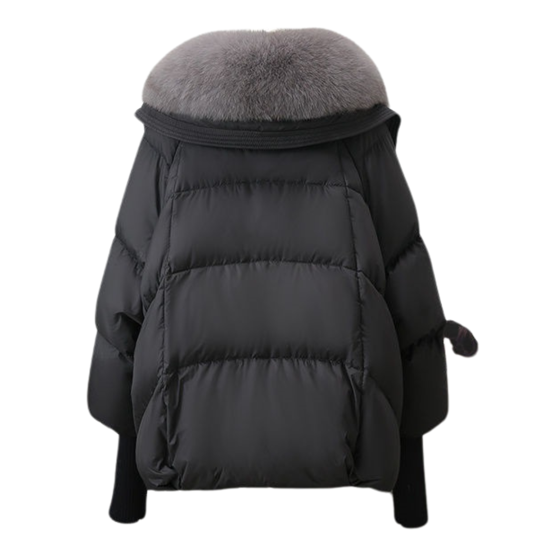 Elara Luxe Winterjas - Modenta