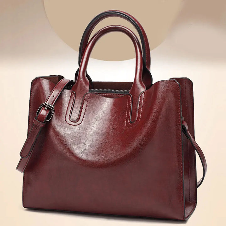 Pascalle Luxe Dames Handtas - Modenta