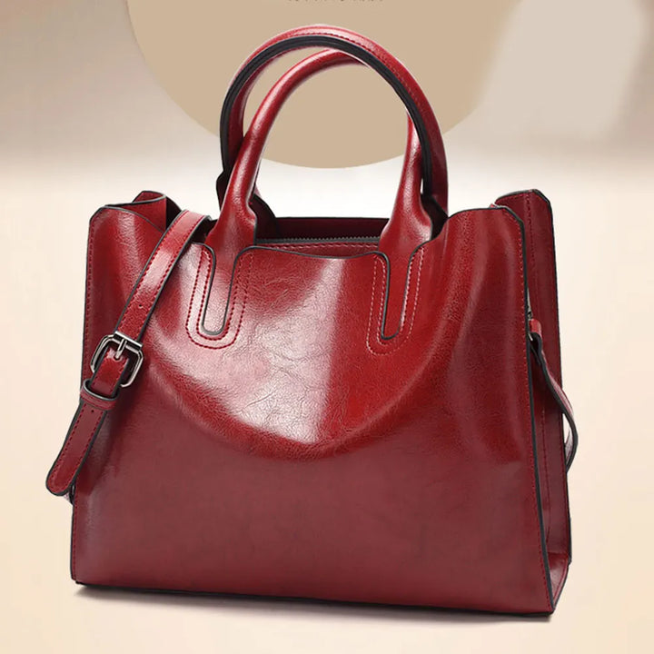 Pascalle Luxe Dames Handtas - Modenta