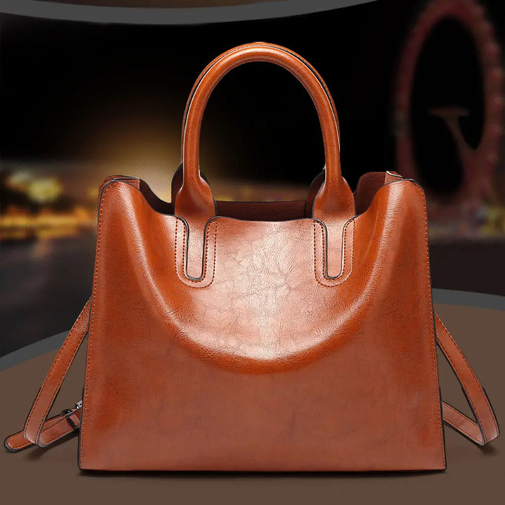 Pascalle Luxe Dames Handtas - Modenta